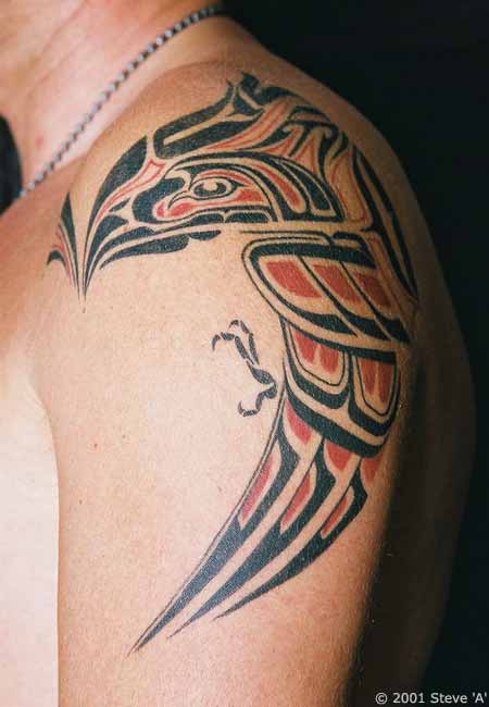 1990tattoos Haida Tattoos