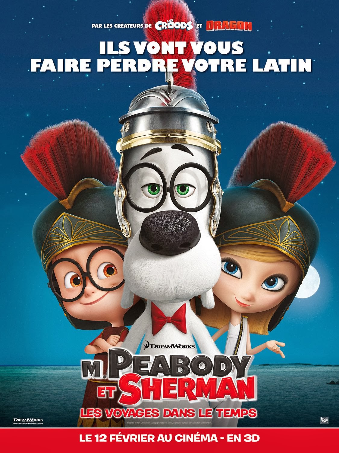 Mr. Peabody & Sherman Official Trailer 1 (2013) - Animated Movie HD 