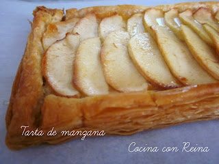 Tarta De Manzana Con Natillas Del Super, Para Dos.
