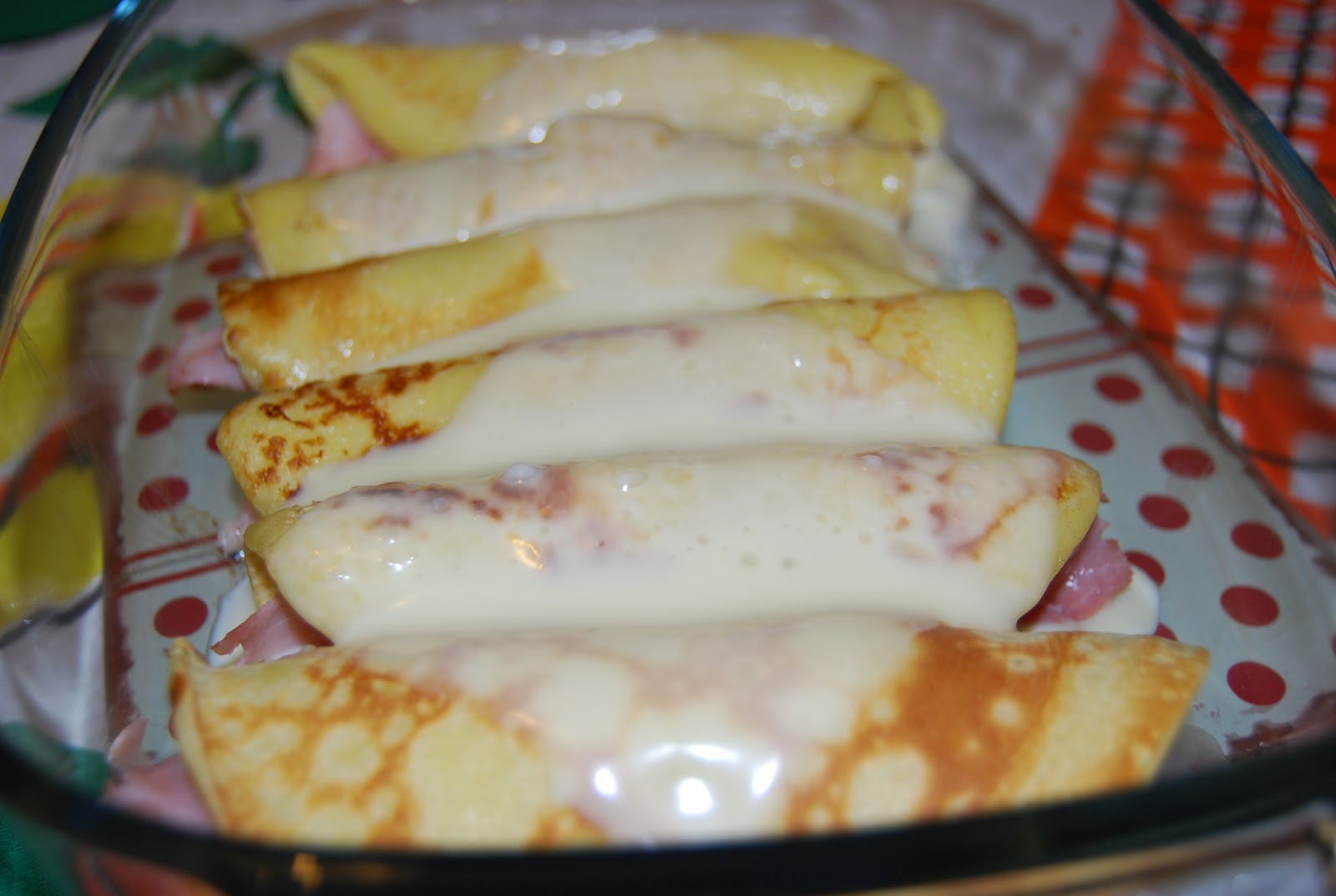Ricette di famiglia facili e veloci Crepes al prosciutto cotto e
