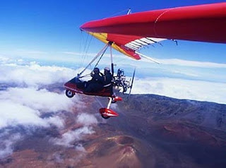 hang gliding hana