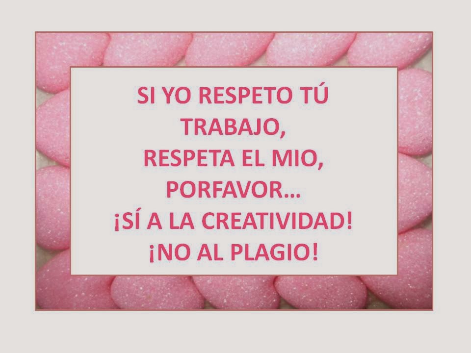 ¡Sí a la creatividad! ¡No al plagio!