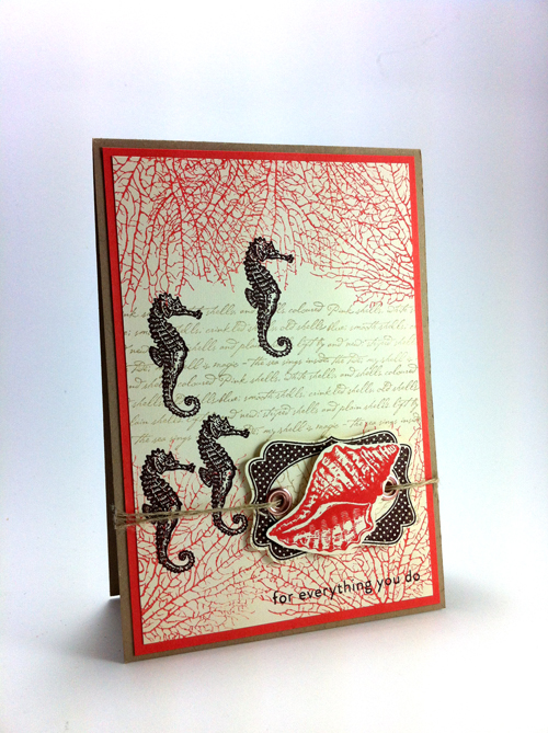 scrappy owls: Seepferdchen
