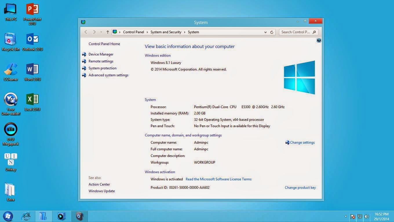 Ghost Windows 8.1 Luxury X86 By Khatmau Sr Activated