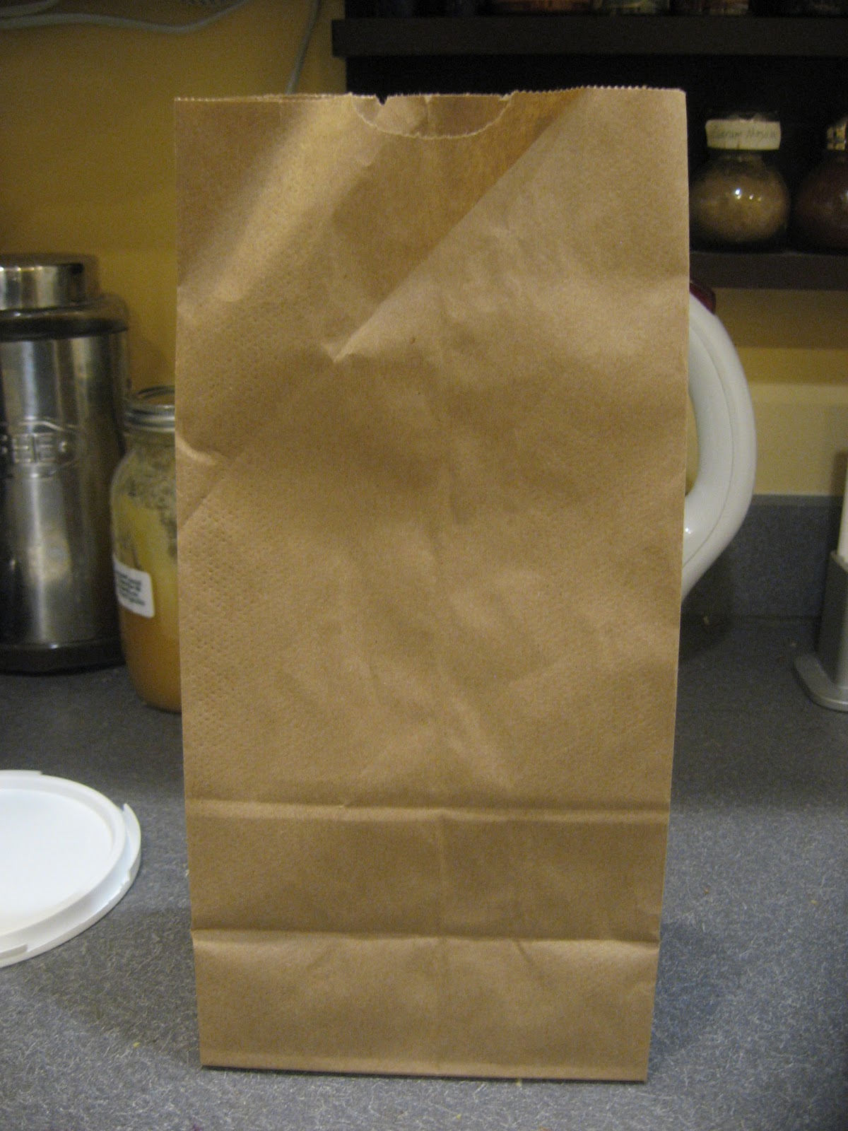 Happy Home Make your own Microwave Popcorn!