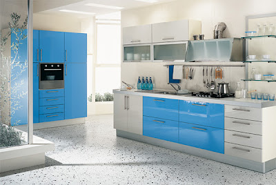8 cocinas color azul | Ideas para decorar, diseñar y mejorar tu casa.