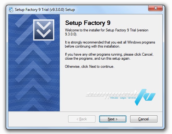Setup Factory Versión 9.3.0.0 Setup Factory Versión 9.3.0.0