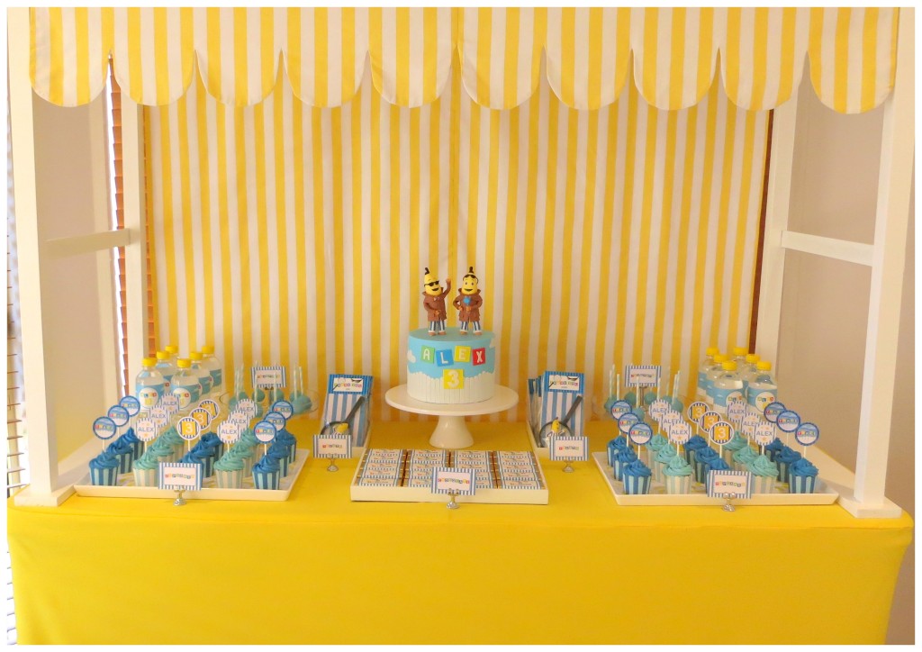 Decoración de Fiestas Infantiles de Bananas en Pijamas Fiestas y todo