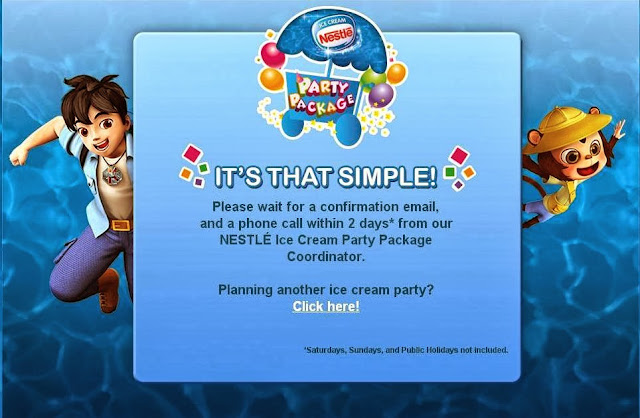 Nestle Ice Cream Party Package