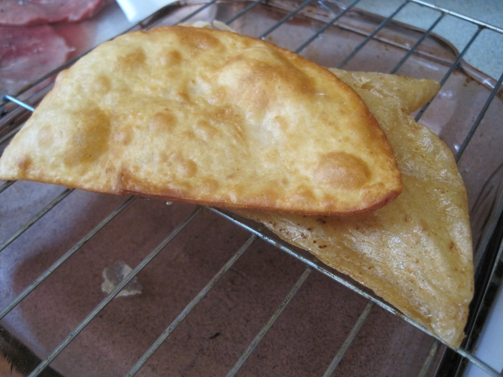 the mixed stew Thursday’s Side Dish Deep Fried Tortillas
