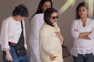 Katrina, Parineeti & Vidya Balan at Yash Chopra's Funeral  
