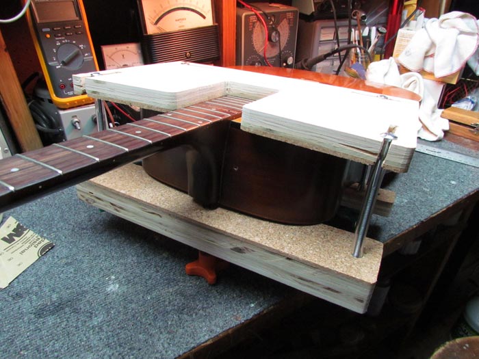 Guild D4 Acoustic Guitar Neck Removal Crawls Backward (When Alarmed)