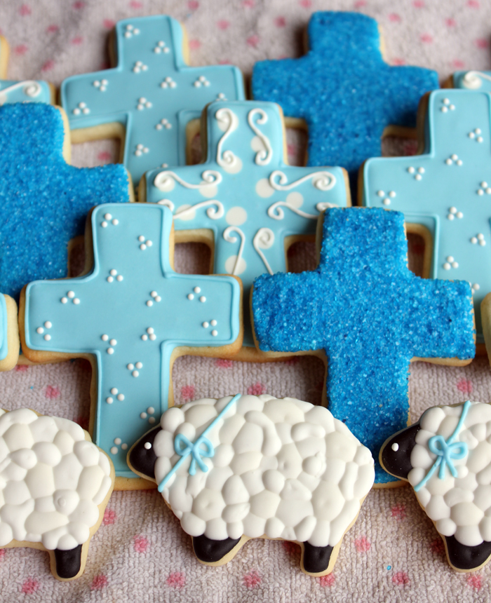 Baptism Christening Sugar Cookies Gwen's Kitchen Creations