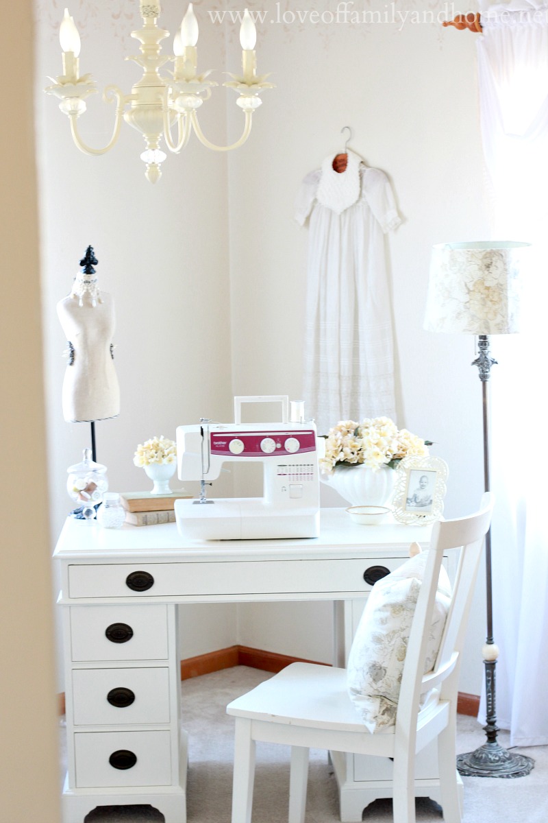 Goodwill Desk Makeover Love of Family & Home