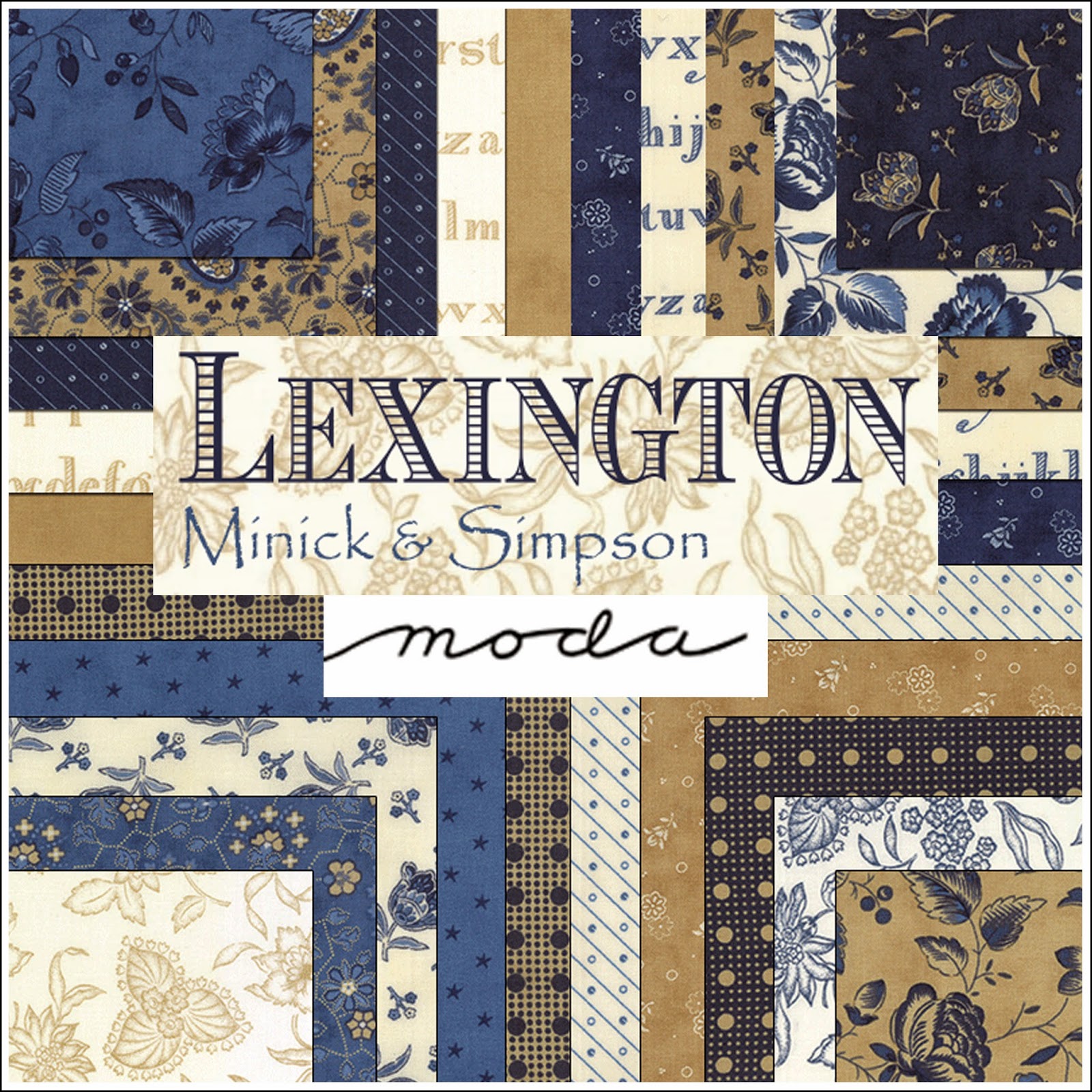 Crazy Quilt Girl Fabric Shop Moda LEXINGTON Fabric