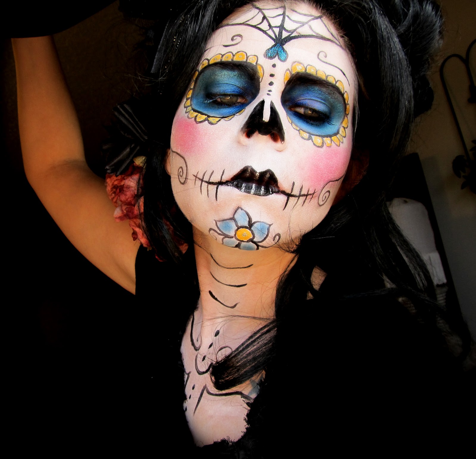 Enchanted Revolution Day of the Dead Makeup