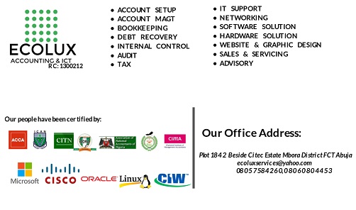 Ecolux Accounting and ICT