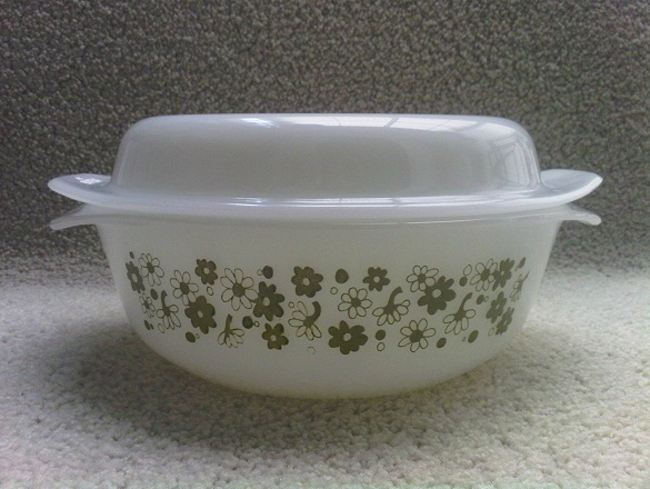 karya babah antik basi pyrex ovenware motif bunga karya babah antik basi pyrex ovenware motif bunga