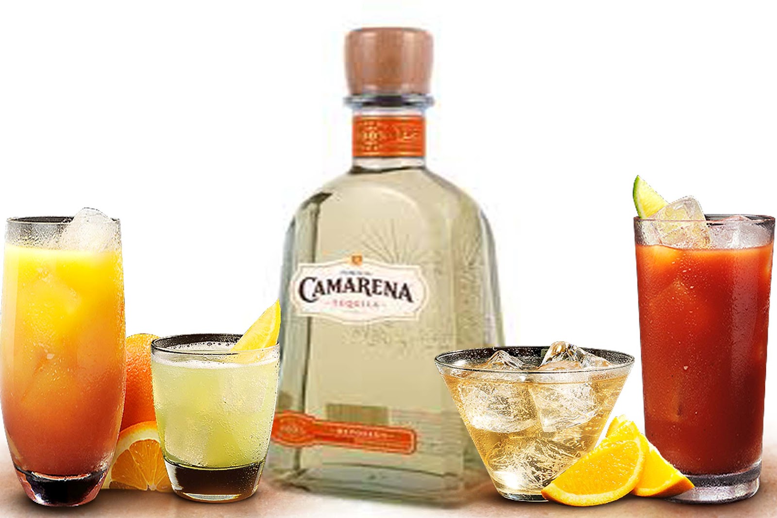 El Tequila Camarena Reposado y 4 Cócteles Tequileros