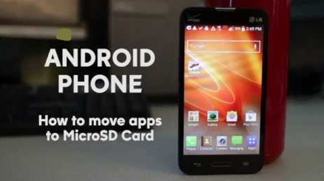 Android Apps ko Phone Memory se SD Card mein Kaise Bhejen 