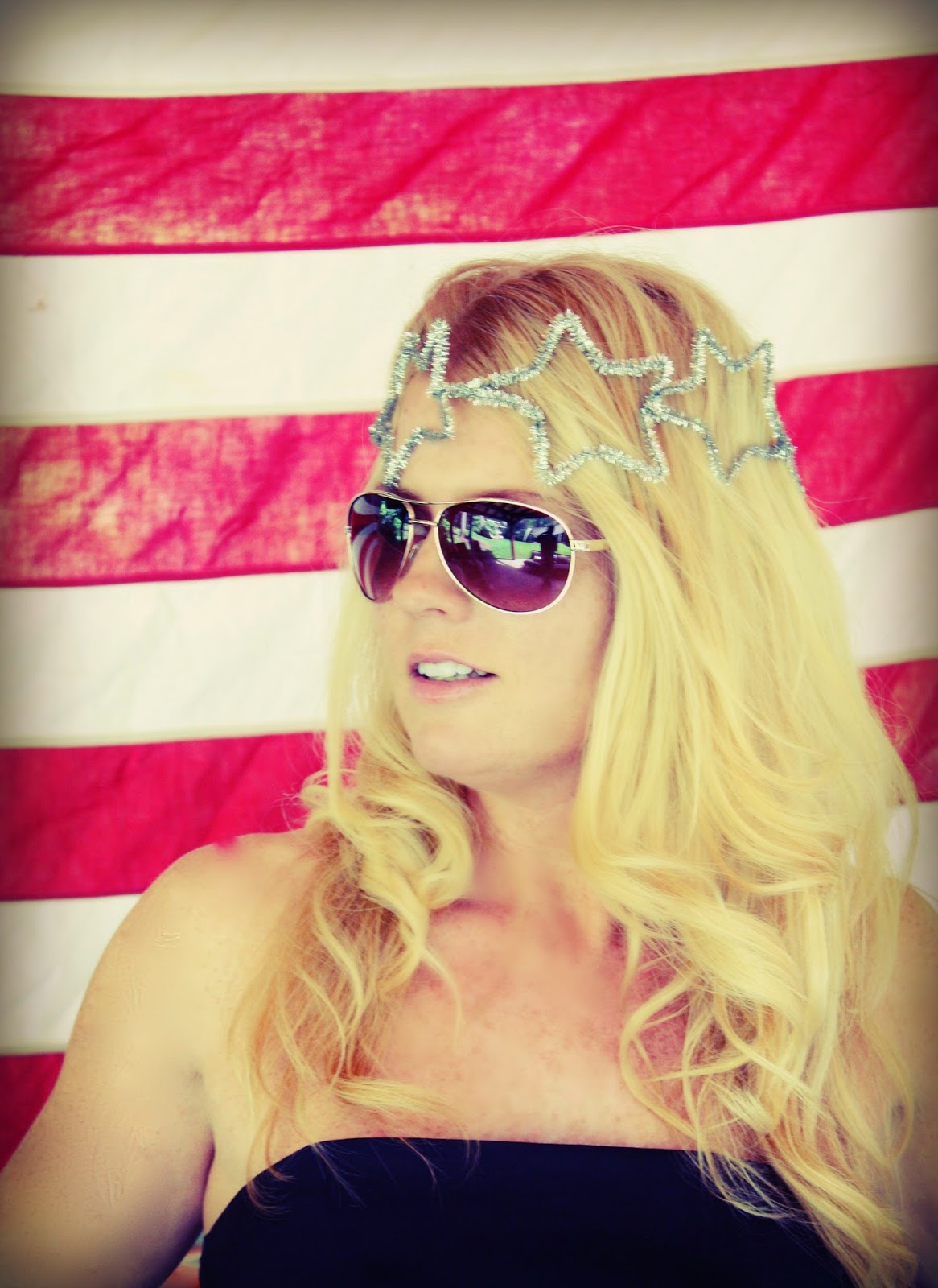 how to make a patriotic headband out of pipe cleaners My Sweet Savannah