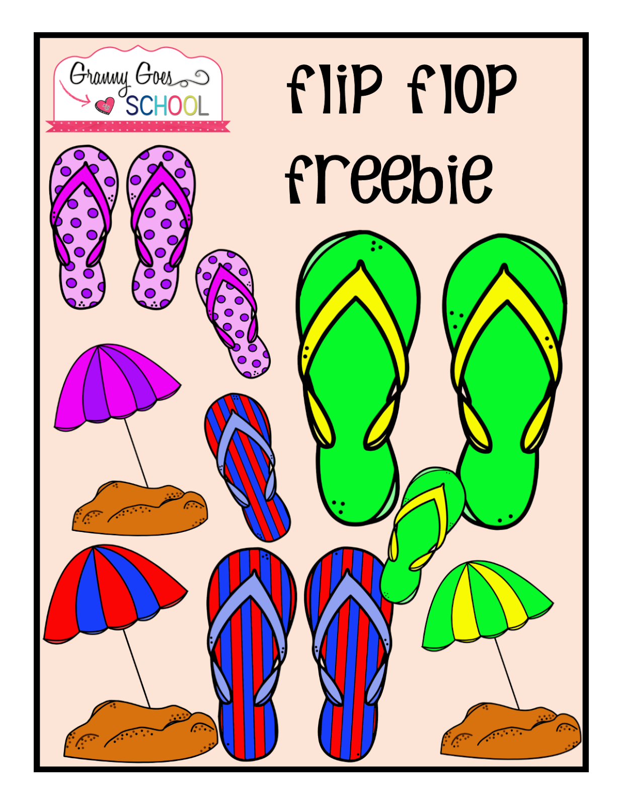 https://www.teacherspayteachers.com/Product/Flip-Flop-Freebie-1835559