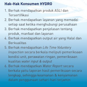 HYDRO Memberikan Rasa Aman