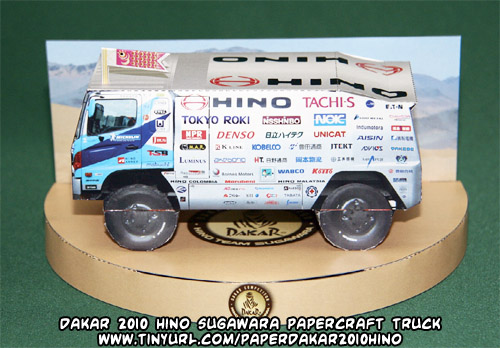 Ninjatoes' papercraft weblog: D/L #Dakar 2010 #papercraft ...