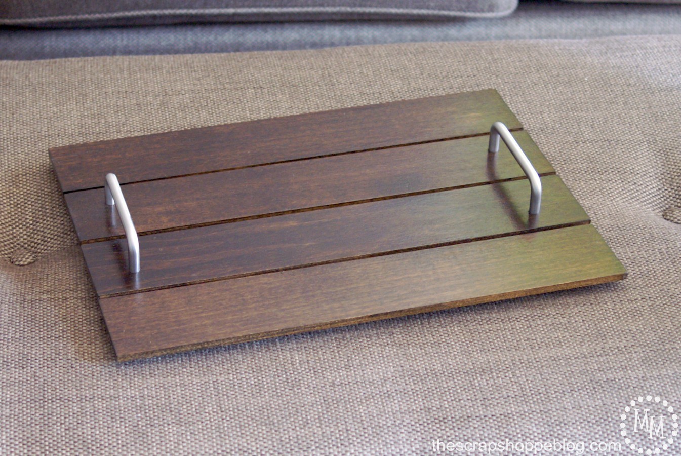 Simple DIY Serving Tray The Scrap Shoppe