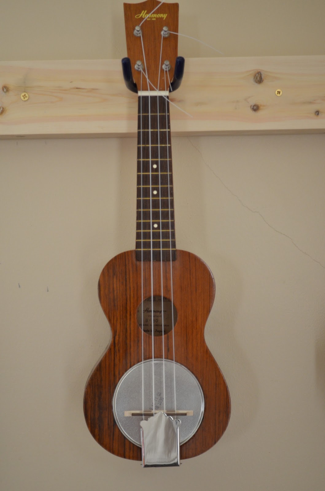 UKEonomics Homemade Resonator Ukulele w/ instructions