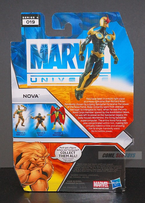 Come, See Toys Marvel Universe Nova