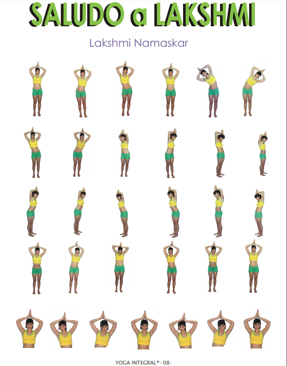 Quinto mes como profesora de yoga: Saludo a Laskshmi