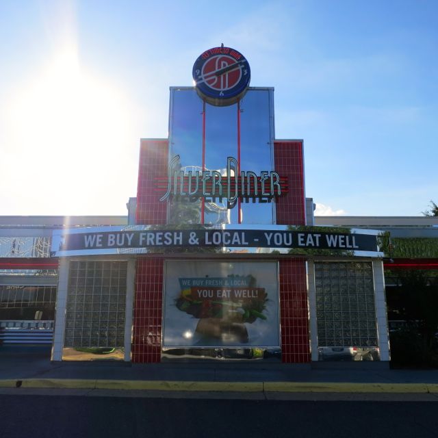The Veracious Vegan Silver Diner, Tysons Corner, VA