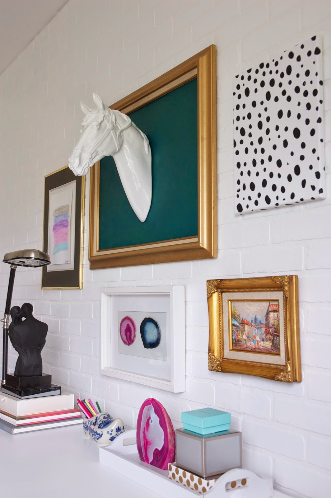 restlessrisa Office Wall Collage