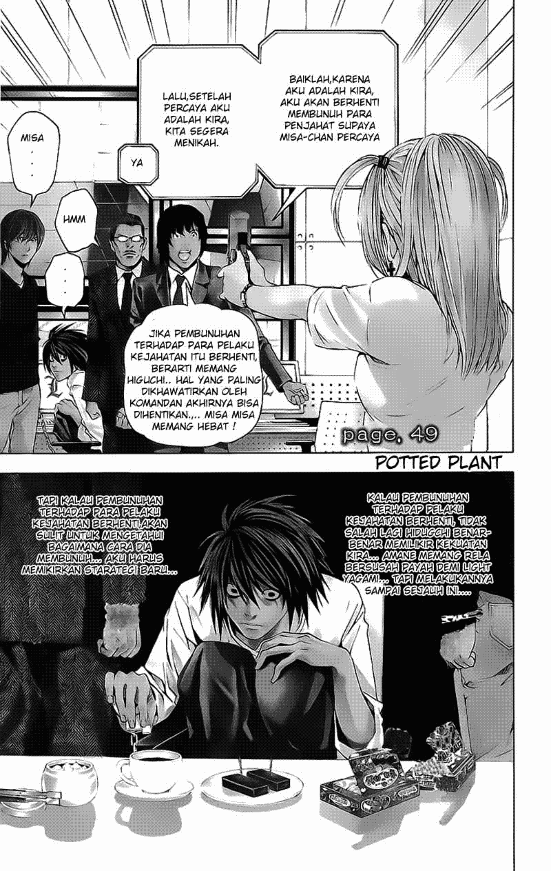 Baca Manga, Baca Komik, Death Note Chapter 49, Death Note 49 Bahasa Indonesia, Death Note 49 Online, Death Note 49 Indo