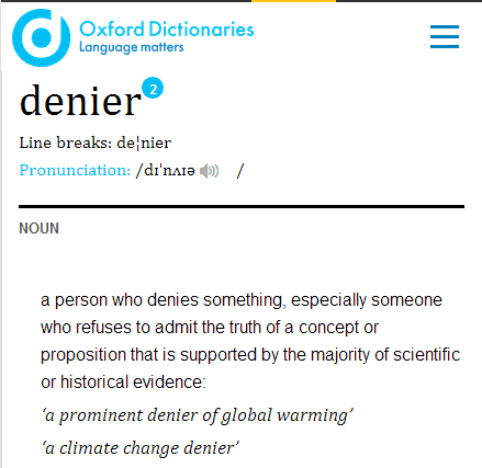 Denier Meaning French . Denier Definition, A Person Who Denies.