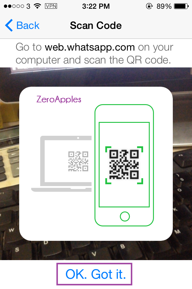 Cara menggunakan WhatsApp Web di iPhone ~ Zero Apple's