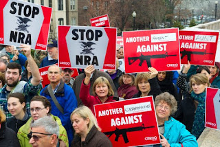 CREDO Action protesters at NRA office in Washington DC