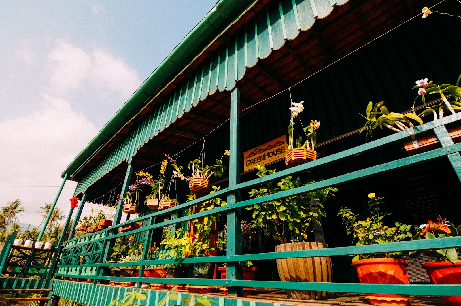 La Greenhouse, Kampot — 2 passeports, 2 sacàdos