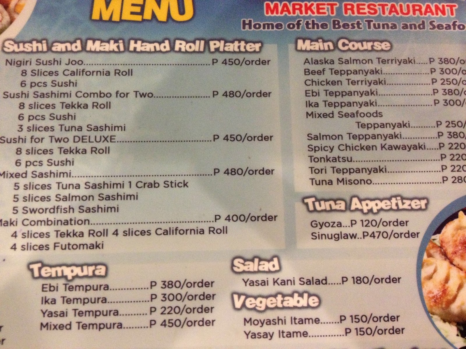 The Mediocre Wanderer MARINA TUNASeafood Indulgence At Davao's Finest