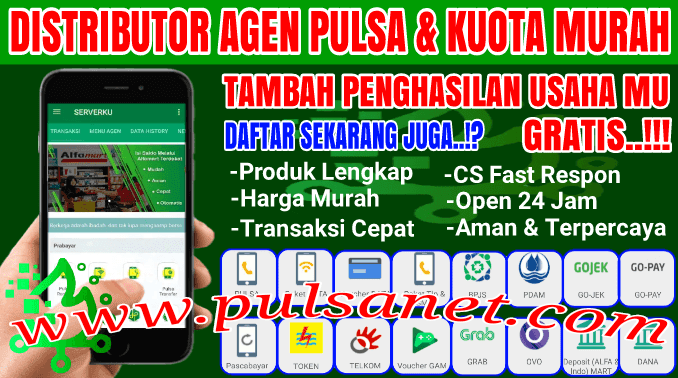 Serverku agen pulsa murah