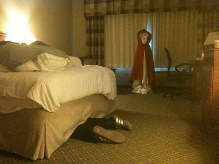 room pranks I leave fake coded messages and odd notes in nearly every hotel room i stay in here's a few: bagman 8:30 thursday (insert gps coordinates to a random place nearby) codeword rmftm3 rusko is in position the robin guards it's eggs nicer hote. room pranks I leave fake coded messages and odd notes in nearly every hotel room i stay in here's a few: bagman 8:30 thursday (insert gps coordinates to a random place nearby) codeword rmftm3 rusko is in position the robin guards it's eggs nicer hote.