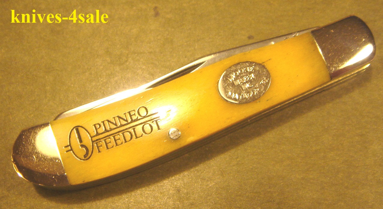 knives4sale Moore Maker Matador TX Texas 5200B USA Yellow Bone