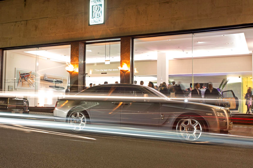 RollsRoyce launches new London showroom World of Wheels