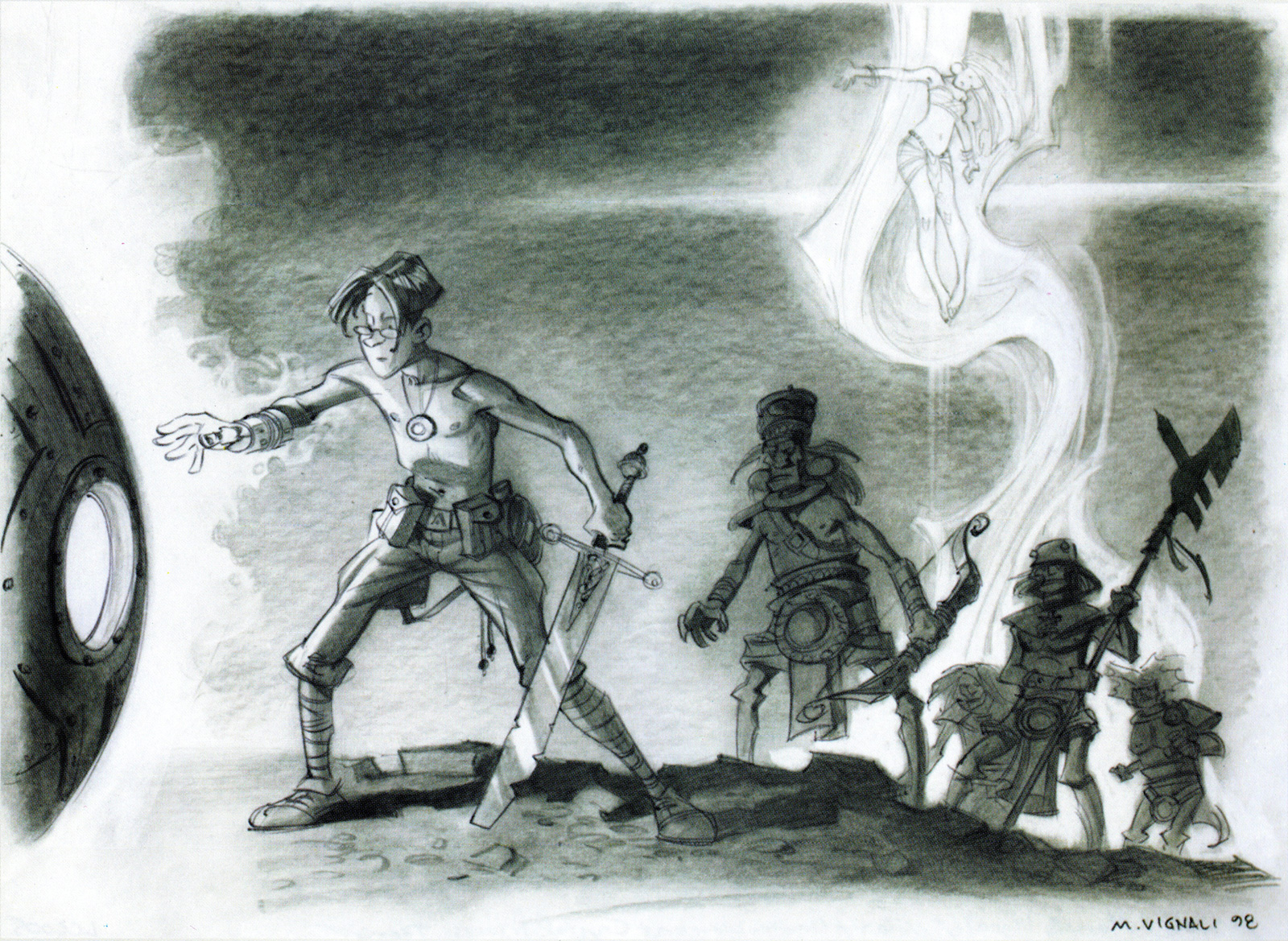 Living Lines Library: Atlantis - The Lost Empire (2001) - Characters