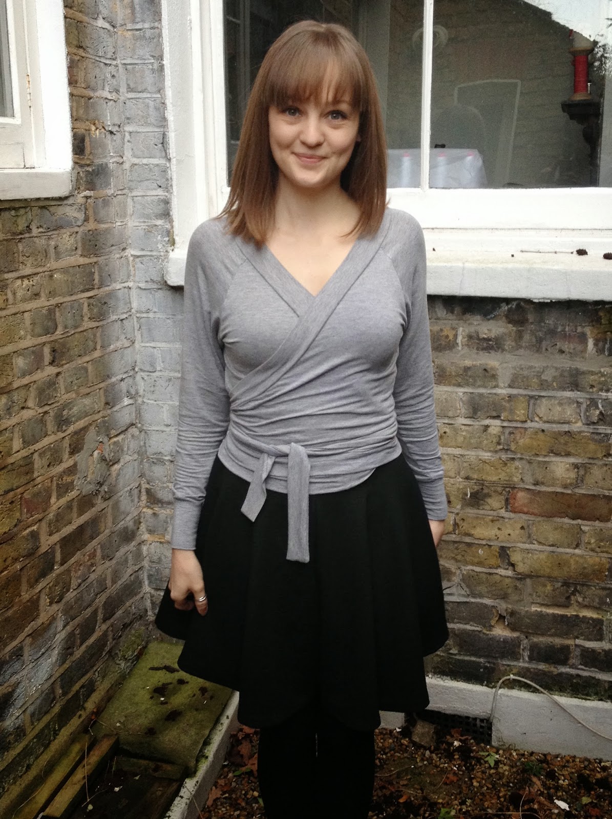 tie front cardigan sewing pattern