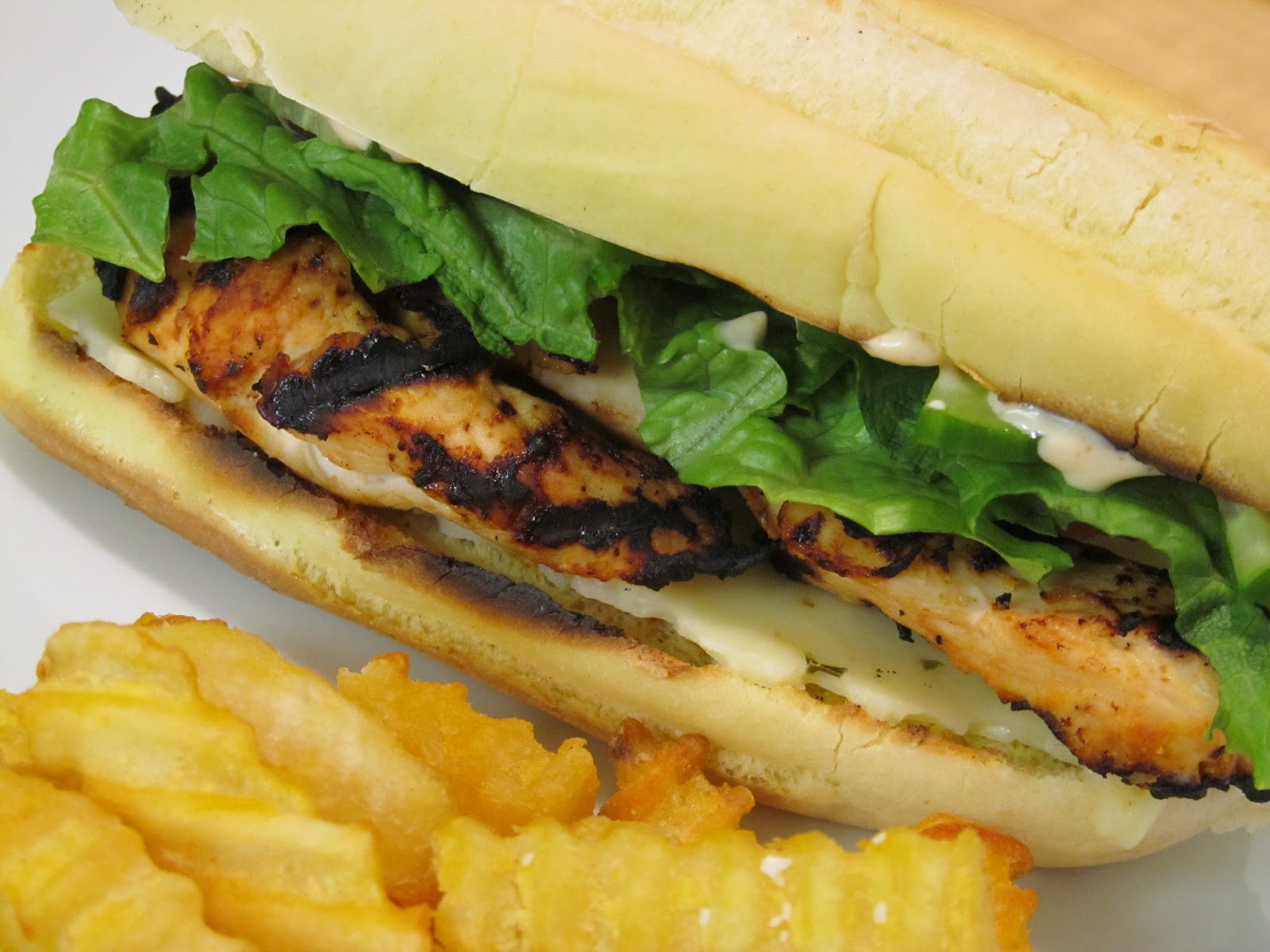 Jenn's Food Journey Louisiana Hot Sauce Chicken Sandwich w/Cajun Mayo