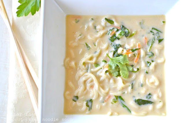 Coconut Ramen Noodle Soup