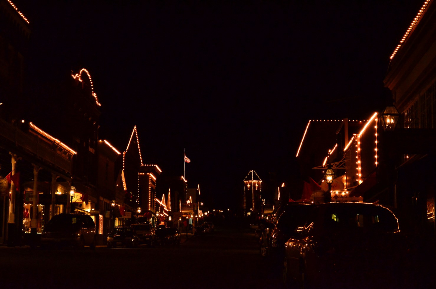 Random Images from a Nightowl Christmas in Nevada County, California