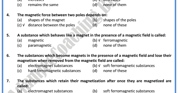 All magnets have the same properties picture